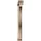 Ekena Millwork Funston Traditional Smooth Bracket w/ Offset Brace, Douglas Fir, 5 1/2"W x 38"D x 44"H BKT0604X38X44FST01SDF - alternate 3